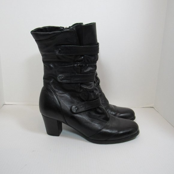 litfood Shoes - Litfoot Black Leather Boots